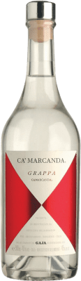 62,95 € Envio grátis | Aguardente Grappa Gaja Ca'Marcanda I.G.T. Toscana Tuscany Itália Merlot, Cabernet Sauvignon, Cabernet Franc Garrafa Medium 50 cl