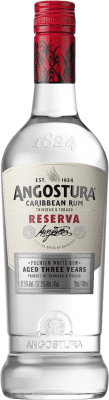 35,95 € Free Shipping | Rum Angostura White Rum Trinidad and Tobago 3 Years Bottle 1 L