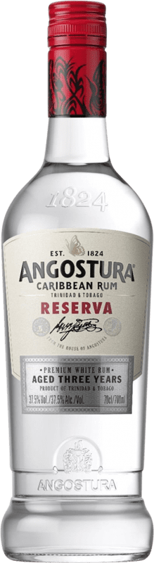44,95 € Envío gratis | Ron Angostura White — Blanco Trinidad y Tobago 3 Años 1 L