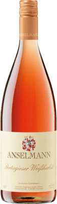 9,95 € Envío gratis | Vino rosado Anselmann Blauer Weissherbst Seco Q.b.A. Pfälz Pfälz Alemania Portugieser Botella 1 L