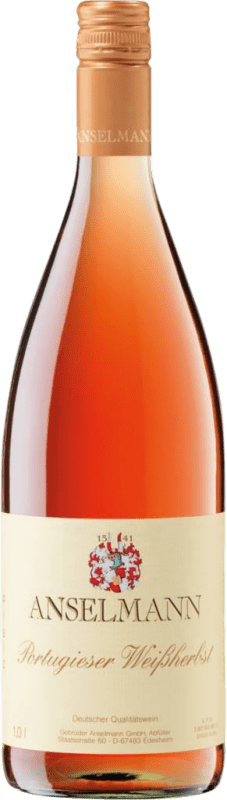 9,95 € Envoi gratuit | Vin Rosé Anselmann Blauer Weissherbst Trocken — Sec Q.b.A. Pfälz Pfälz Allemagne Portugieser Bouteille 1 L