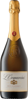 25,95 € 免费送货 | 白起泡酒 Anthonij Rupert L'Ormarins Brut — 起泡酒 干型 经典 Franschhoek 南非 Nebbiolo — 内比奥罗, Chardonnay — 莎当妮 75 cl