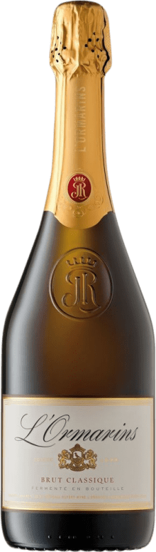 14,95 € Бесплатная доставка | Белое игристое Anthonij Rupert L'Ormarins Classique брют D.O.C. Chiaretto Riviera del Garda Classico Franschhoek Южная Африка Nebbiolo, Chardonnay бутылка 75 cl