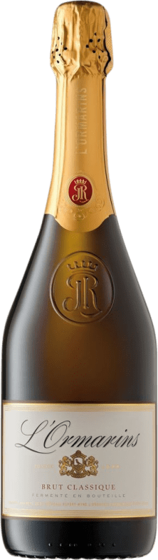 25,95 € 免费送货 | 白起泡酒 Anthonij Rupert L'Ormarins Brut — 起泡酒 干型 经典 Franschhoek 南非 Nebbiolo — 内比奥罗, Chardonnay — 莎当妮 75 cl