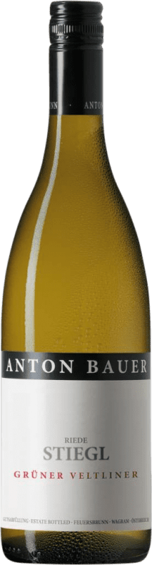 19,95 € Free Shipping | White wine Anton Bauer Stiegl Dry D.A.C. Wagram Carolina del Norte Austria Grüner Veltliner Bottle 75 cl