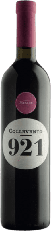 9,95 € Spedizione Gratuita | Vino Rosso Antonutti Collevento 921 D.O.C. Cerasuolo d'Abruzzo Friuli-Venezia Giulia Italia Merlot 75 cl