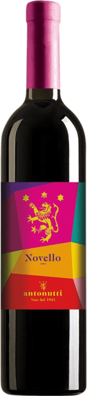 8,95 € Free Shipping | Red wine Antonutti Novello D.O.C. Cerasuolo d'Abruzzo Friuli-Venezia Giulia Italy Bottle 75 cl