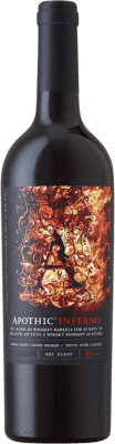 15,95 € 免费送货 | 红酒 Apothic Inferno I.G. California 加州 美国 Merlot, Syrah, Cabernet Sauvignon, Petit Verdot, Nebbiolo, Petite Syrah 瓶子 75 cl