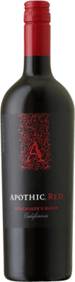 15,95 € Kostenloser Versand | Rotwein Apothic Red D.O. Valle de Limarí Valle del Limarí Chile Merlot, Cabernet Sauvignon, Nebbiolo, Zinfandel Flasche 75 cl