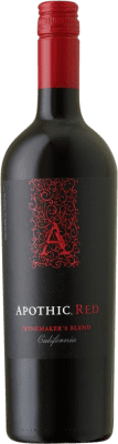 15,95 € Envio grátis | Vinho Tinto Apothic D.O. Valle de Limarí Valle del Limarí Chile Merlot, Cabernet Sauvignon, Nebbiolo, Zinfandel Garrafa 75 cl