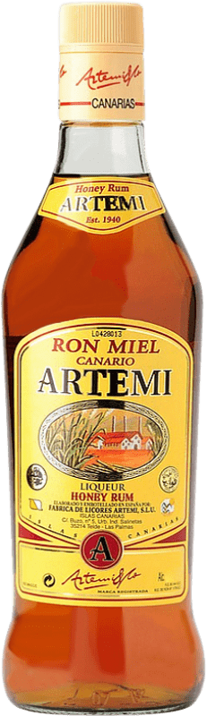 14,95 € 免费送货 | 朗姆酒 Artemi Miel D.O. Gran Canaria 加那利群岛 西班牙 瓶子 1 L