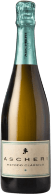 42,95 € 送料無料 | 白スパークリングワイン Ascheri Metodo Classico Brut D.O.C. Piedmont ピエモンテ イタリア Nebbiolo ボトル 75 cl