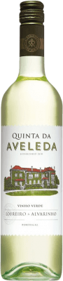 5,95 € 送料無料 | 白ワイン Quinta da Aveleda I.G. Vinho Verde ビンホベルデ ポルトガル Loureiro, Albariño ボトル 75 cl