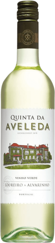 5,95 € 送料無料 | 白ワイン Quinta da Aveleda I.G. Vinho Verde ビンホベルデ ポルトガル Loureiro, Albariño ボトル 75 cl