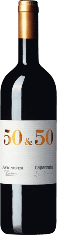 171,95 € 送料無料 | 赤ワイン Avignonesi & Capannelle 50 & 50 Rosso I.G.T. Toscana トスカーナ イタリア Merlot, Sangiovese ボトル 75 cl