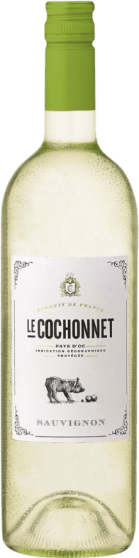 7,95 € Envoi gratuit | Vin Blanc Le Cochonnet France Sauvignon Bouteille 75 cl