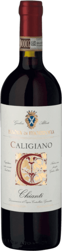 14,95 € 送料無料 | 赤ワイン Badia di Morrona Caligiano D.O.C.G. Chianti イタリア Merlot, Syrah, Cabernet Sauvignon, Sangiovese ボトル 75 cl