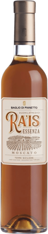 27,95 € 免费送货 | 白酒 Baglio di Pianetto Ra Is Essenza Gepa D.O.C. Sicilia 西西里岛 意大利 Muscat 瓶子 Medium 50 cl