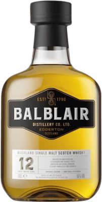 ウイスキーシングルモルト Balblair 12 年 70 cl