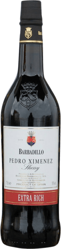 14,95 € Envío gratis | Vino Generoso Fortificado Barbadillo Oloroso D.O. Jerez-Xérès-Sherry Andalucía España Palomino Fino Botella 75 cl