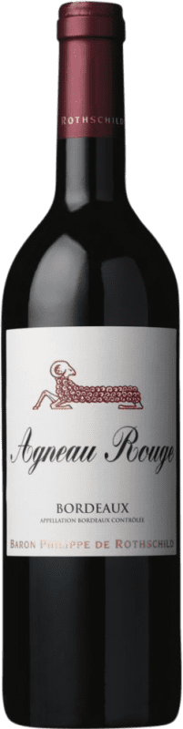 14,95 € 送料無料 | 赤ワイン Philippe de Rothschild Agneau Rouge A.O.C. Bordeaux ボルドー フランス Merlot, Cabernet Sauvignon, Cabernet Franc ボトル 75 cl