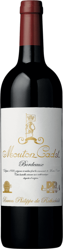 19,95 € Free Shipping | Red Wine Philippe de Rothschild Mouton Cadet Vintage, Limited Edition A.O.C. Bordeaux Bordeaux France Merlot, Cabernet Sauvignon, Cabernet Franc Bottle 75 cl
