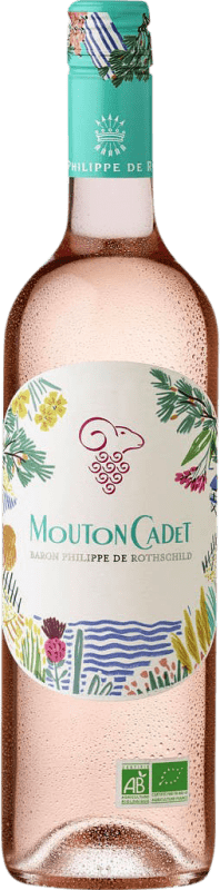 14,95 € Free Shipping | Rosé wine Philippe de Rothschild Mouton Cadet Rosé A.O.C. Bordeaux Bordeaux France Bottle 75 cl