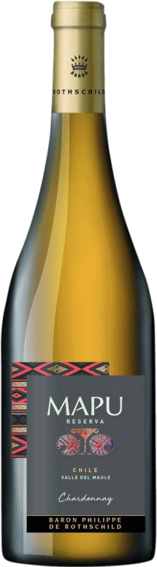 11,95 € Kostenloser Versand | Weißwein Philippe de Rothschild Mapu Reserve — Gereift I.G. Valle del Maipo Santiago de Chile Chile Chardonnay Flasche 75 cl