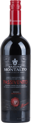 13,95 € 免费送货 | 红酒 Barone Montalto Collezione Famiglia Passivento Rosso I.G.T. Terre Siciliane 西西里岛 意大利 Nero d'Avola 瓶子 75 cl