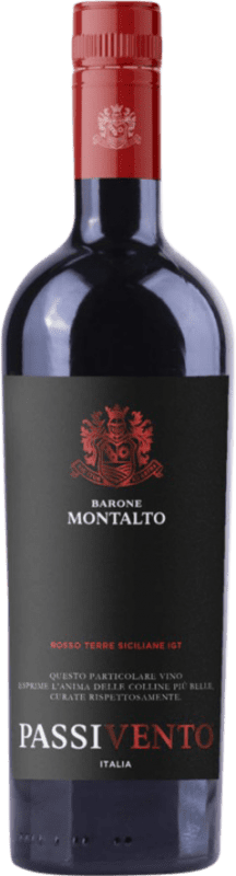 13,95 € Envoi gratuit | Vin Rouge Barone Montalto Collezione Famiglia Passivento I.G.T. Terre Siciliane Sicile Italie Nero d'Avola Bouteille 75 cl