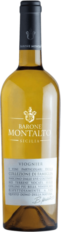 7,95 € Envoi gratuit | Vin Blanc Barone Montalto Colección Familiar — Collection Familiale I.G.T. Terre Siciliane Sicile Italie Viognier Bouteille 75 cl
