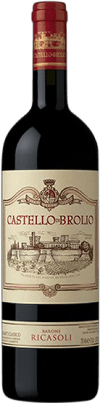 55,95 € 免费送货 | 红酒 Barone Ricasoli Castello di Brolio D.O.C.G. Chianti Classico 意大利 瓶子 75 cl