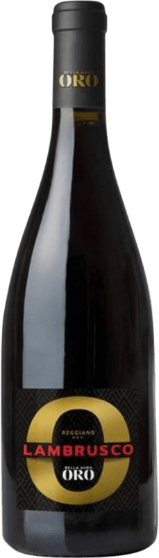 9,95 € Kostenloser Versand | Weißwein Bella Aura Oro D.O.C. Reggiano Italien Lambrusco 75 cl