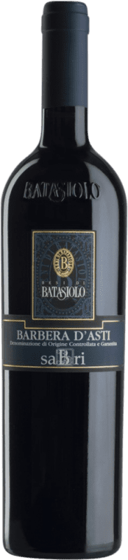 18,95 € Бесплатная доставка | Красное вино Beni di Batasiolo Sabri D.O.C. Barbera d'Asti Пьемонте Италия Barbera — Барбера Бутылка 75 cl