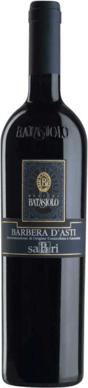 17,95 € Kostenloser Versand | Rotwein Beni di Batasiolo Sabri D.O.C. Barbera d'Asti Piemont Italien Barbera Flasche 75 cl