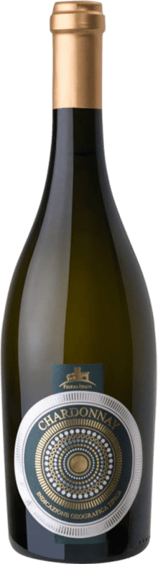 8,95 € Бесплатная доставка | Белое игристое Bennati Frizzante Cornalé I.G.T. Veneto Венето Италия Chardonnay бутылка 75 cl