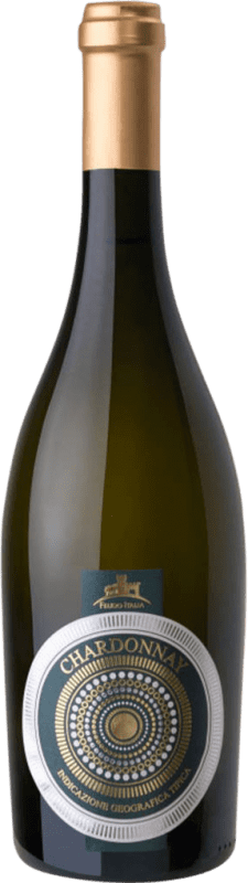 8,95 € Spedizione Gratuita | Spumante Bianco Bennati Cornalé Frizzante I.G.T. Veneto Veneto Italia Chardonnay Bottiglia 75 cl