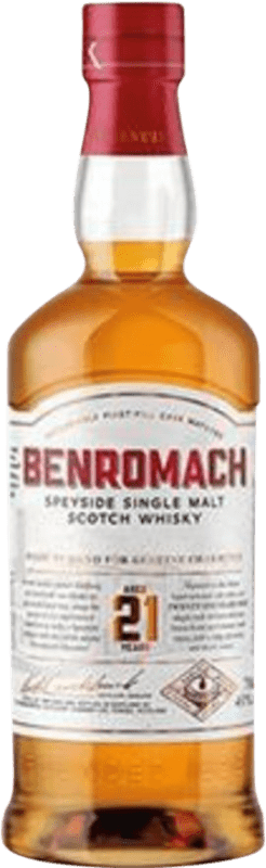 188,95 € Envoi gratuit | Single Malt Whisky Benromach Speyside Royaume-Uni 21 Ans Bouteille 70 cl