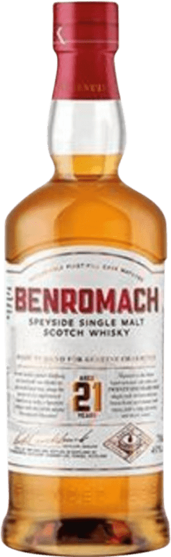 196,95 € Spedizione Gratuita | Whisky Single Malt Benromach Speyside Regno Unito 21 Anni 70 cl