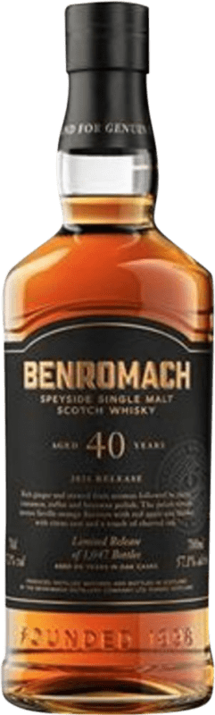 2 795,95 € Envoi gratuit | Single Malt Whisky Benromach Release Speyside Royaume-Uni 40 Ans Bouteille 70 cl