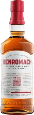 威士忌单一麦芽威士忌 Benromach Cask Strength 70 cl