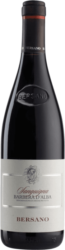 17,95 € Kostenloser Versand | Rotwein Bersano Sanguigna D.O.C. Barbera d'Alba Piemont Italien Barbera 75 cl