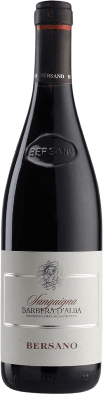 16,95 € Envoi gratuit | Vin rouge Bersano Sanguigna D.O.C. Barbera d'Alba Piémont Italie Barbera Bouteille 75 cl