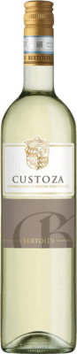 6,95 € 免费送货 | 白酒 Bertoldi D.O.C. Bianco di Custoza Venecia 意大利 Trebbiano, Garganega, Cortese 瓶子 75 cl