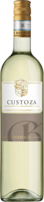 8,95 € 免费送货 | 白酒 Bertoldi D.O.C. Bianco di Custoza Venecia 意大利 Trebbiano, Garganega, Cortese 瓶子 75 cl