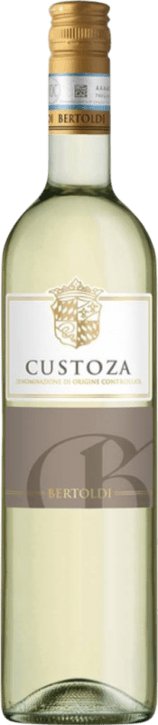 6,95 € 免费送货 | 白酒 Bertoldi D.O.C. Bianco di Custoza Venecia 意大利 Trebbiano, Garganega, Cortese 瓶子 75 cl