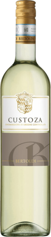 9,95 € 免费送货 | 白酒 Bertoldi D.O.C. Bianco di Custoza Venecia 意大利 Trebbiano, Garganega, Cortese 瓶子 75 cl