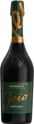 21,95 € Spedizione Gratuita | Spumante bianco Bisol Jeio Organic Brut D.O.C.G. Prosecco di Valdobbiadene Superiore di Cartizze Venecia Italia Glera Bottiglia 75 cl