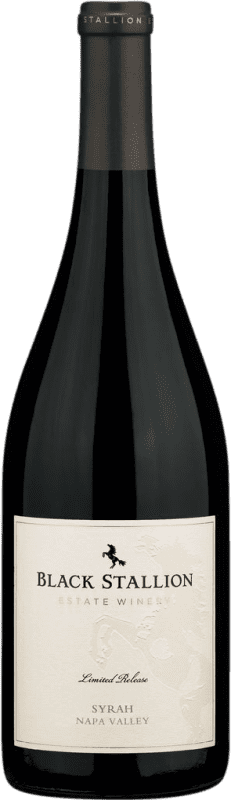 126,95 € 送料無料 | 赤ワイン Black Stallion 限定版 I.G. Napa Valley ナパバレー アメリカ Syrah — シラー, Nebbiolo — ネッビオーロ 75 cl