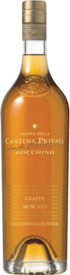 638,95 € Envio grátis | Aguardente Grappa Bocchino Sauterne Cask Finish D.O.C. Piedmont Piemonte Itália Mascate Garrafa Especial 3 L